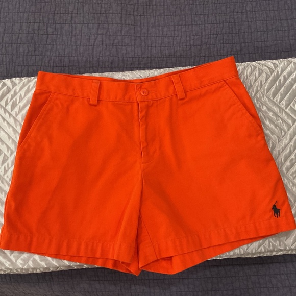 Ralph Lauren Sport shorts size 4 orange - Picture 1 of 2